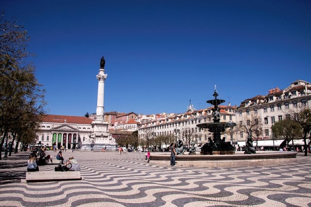 Rossio em Lisboa